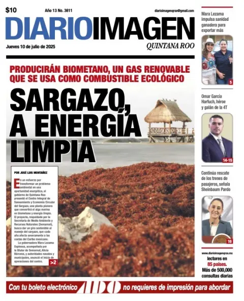 Portada de Diario Imagen Quintana Roo