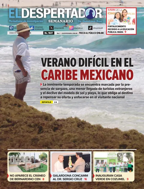 Portada de El Despertador de Quintana Roo
