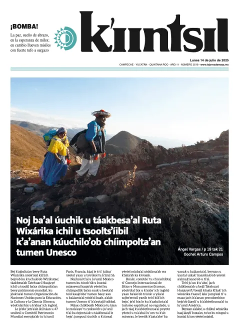 Portada de La Jornada - Kiintsil