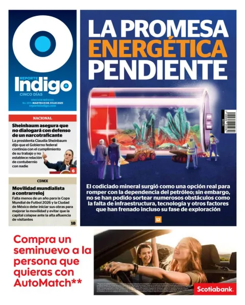 Portada de Reporte Indigo