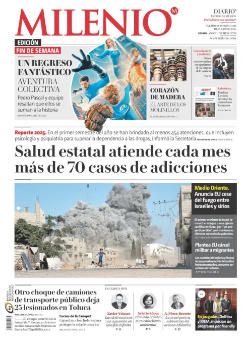 Portada de Milenio Edo de Mexico