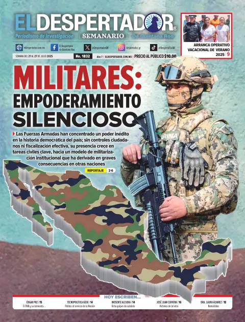 Portada de El Despertador de Quintana Roo