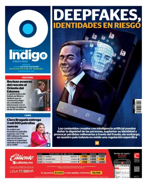 Portada de Reporte Indigo
