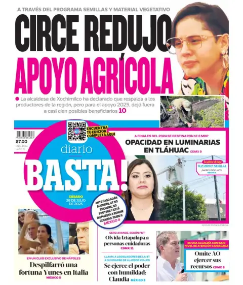 Portada de Basta