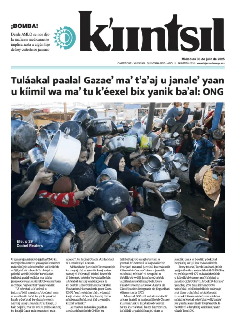 Portada de La Jornada - Kiintsil
