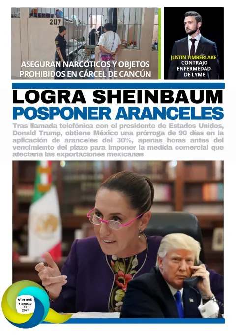 Portada de El Quintana Roo (contraportada)