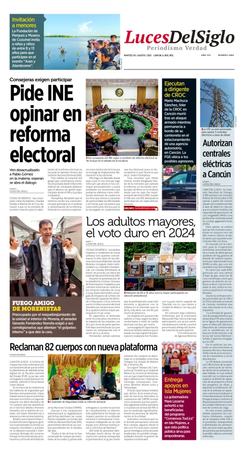 Portada de Luces del Siglo
