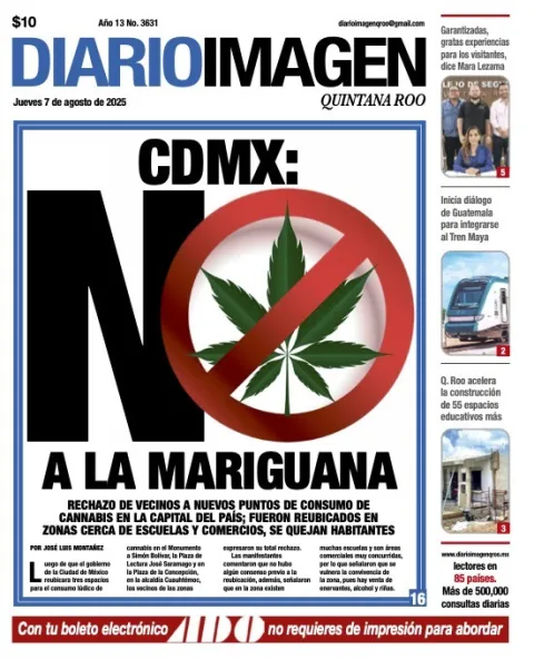 Portada de Diario Imagen Quintana Roo
