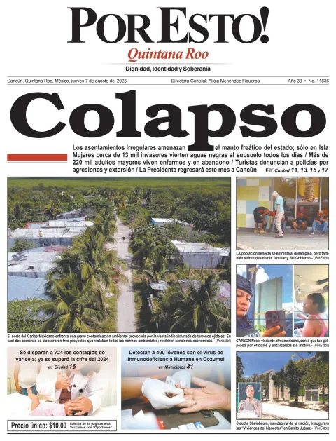 Portada de Por Esto (quintana Roo Cancun)