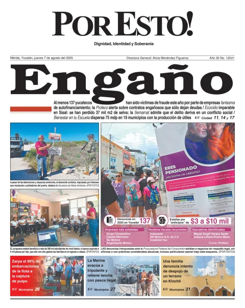 Portada de Por Esto (merida, Yucatan)