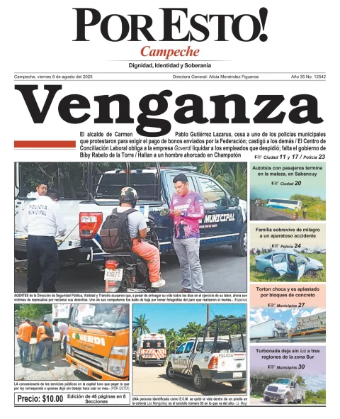 Portada de Por Esto (campeche)