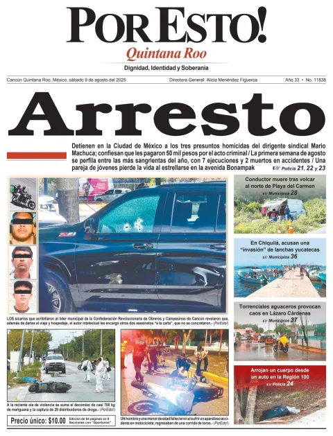 Portada de Por Esto (quintana Roo Cancun)