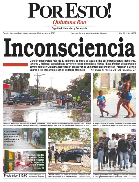 Portada de Por Esto (quintana Roo Cancun)
