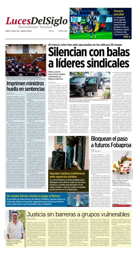 Portada de Luces del Siglo