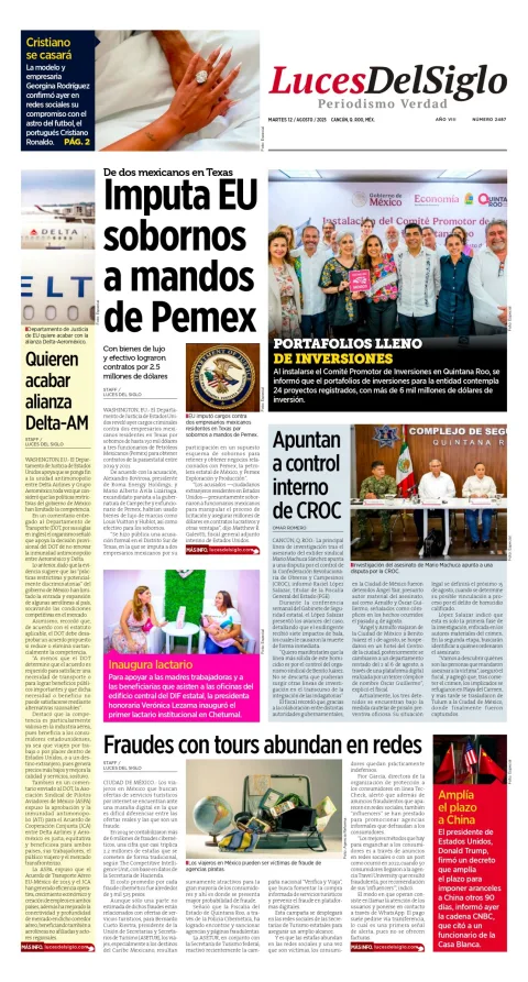 Portada de Luces del Siglo