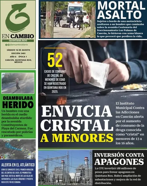 Portada de En Cambio - Quintana Roo (contraportada)