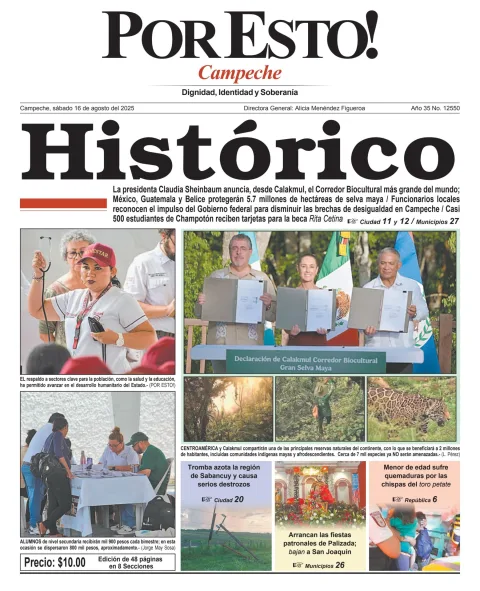 Portada de Por Esto (campeche)