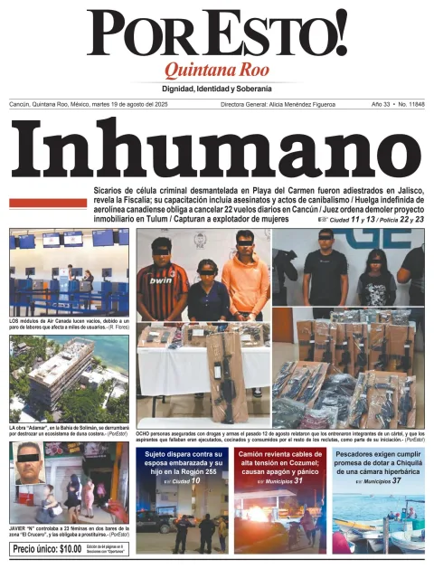 Portada de Por Esto (quintana Roo Cancun)