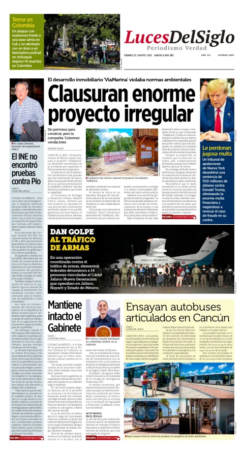 Portada de Luces del Siglo