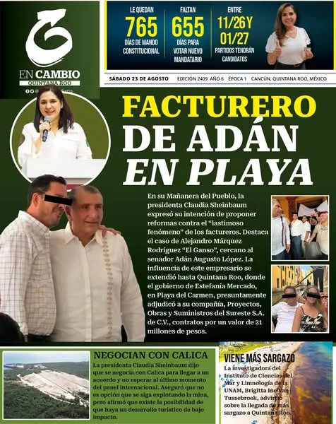 Portada de En Cambio - Quintana Roo (portada)