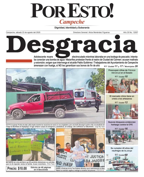 Portada de Por Esto (campeche)