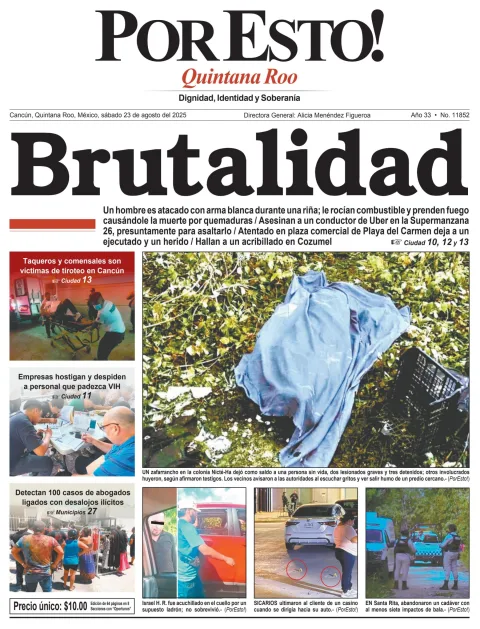 Portada de Por Esto (quintana Roo Cancun)