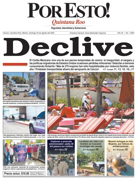 Portada de Por Esto (quintana Roo Cancun)