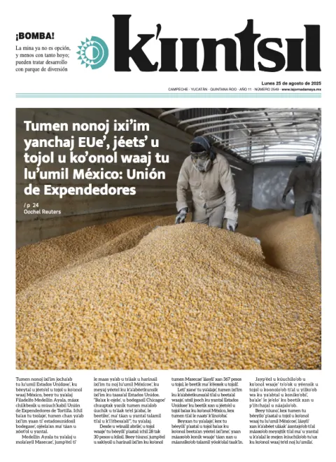 Portada de La Jornada - Kiintsil