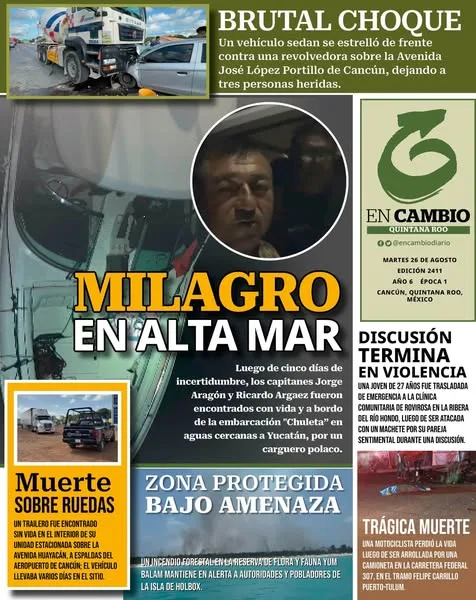 Portada de En Cambio - Quintana Roo (contraportada)