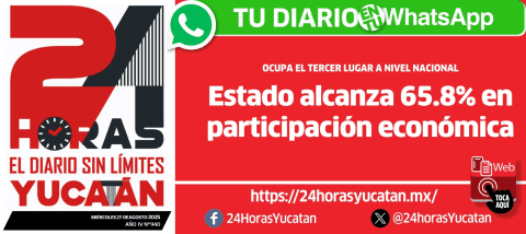 Portada de 24 Horas Yucatan