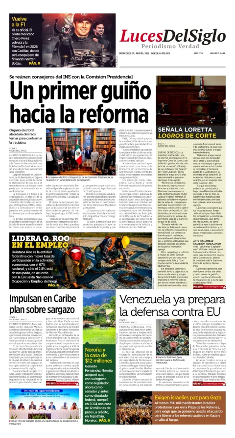 Portada de Luces del Siglo