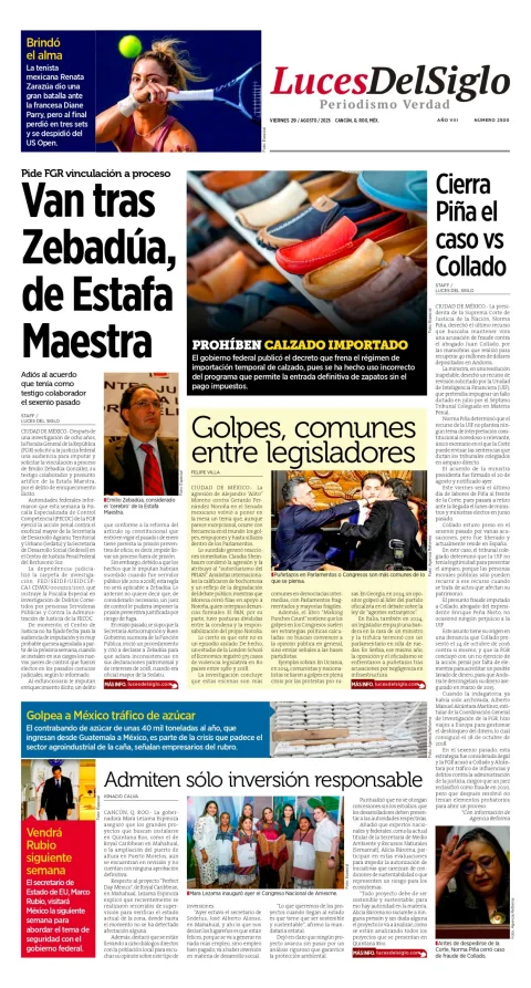 Portada de Luces del Siglo