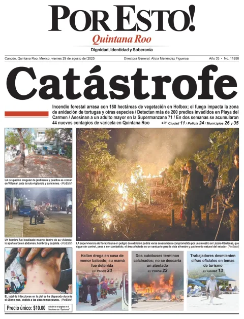 Portada de Por Esto (quintana Roo Cancun)