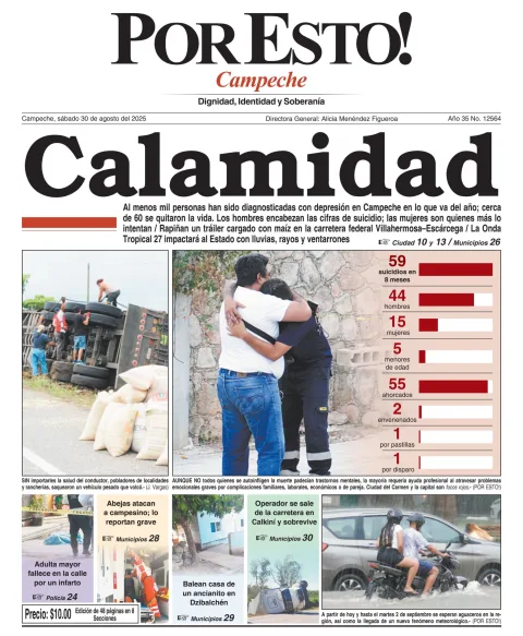 Portada de Por Esto (campeche)