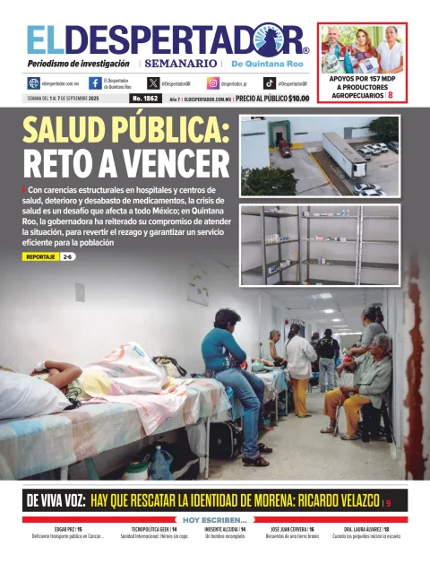 Portada de El Despertador de Quintana Roo