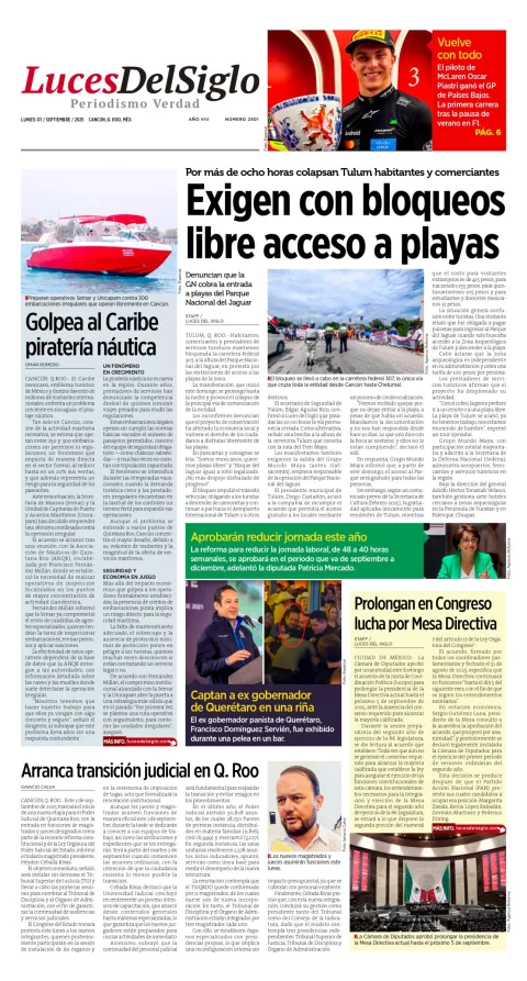 Portada de Luces del Siglo