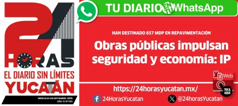Portada de 24 Horas Yucatan
