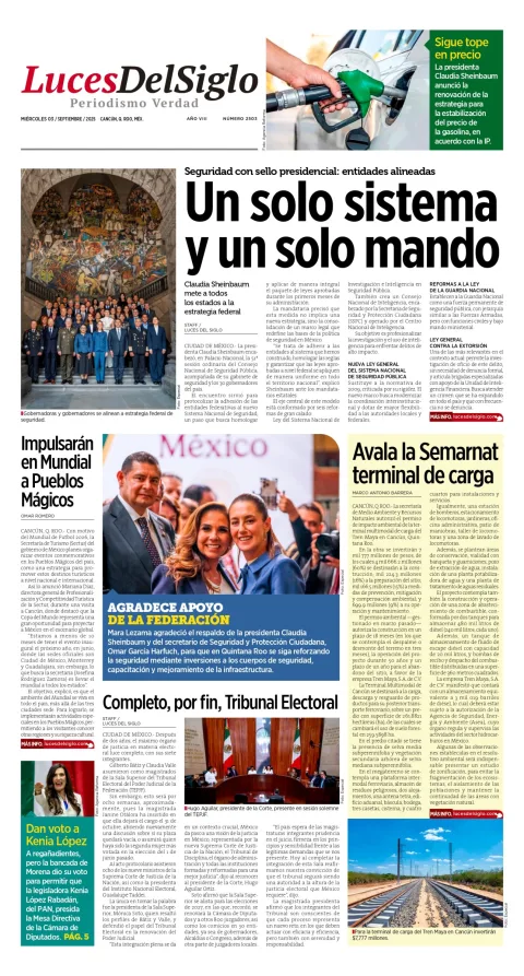 Portada de Luces del Siglo
