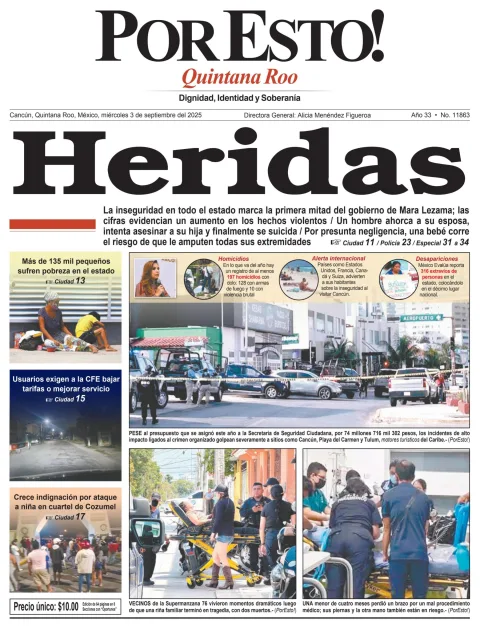 Portada de Por Esto (quintana Roo Cancun)