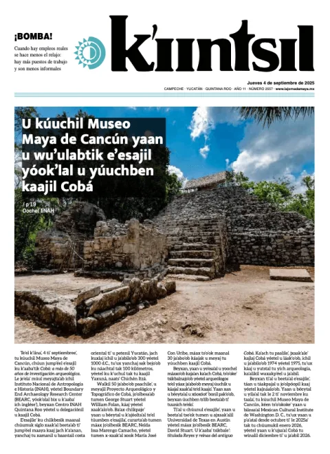 Portada de La Jornada - Kiintsil