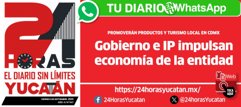 Portada de 24 Horas Yucatan