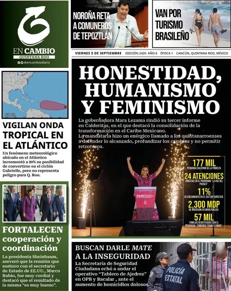 Portada de En Cambio - Quintana Roo (portada)