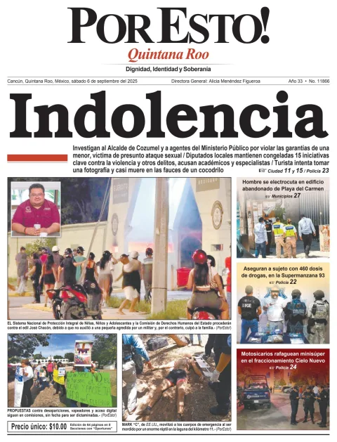 Portada de Por Esto (quintana Roo Cancun)