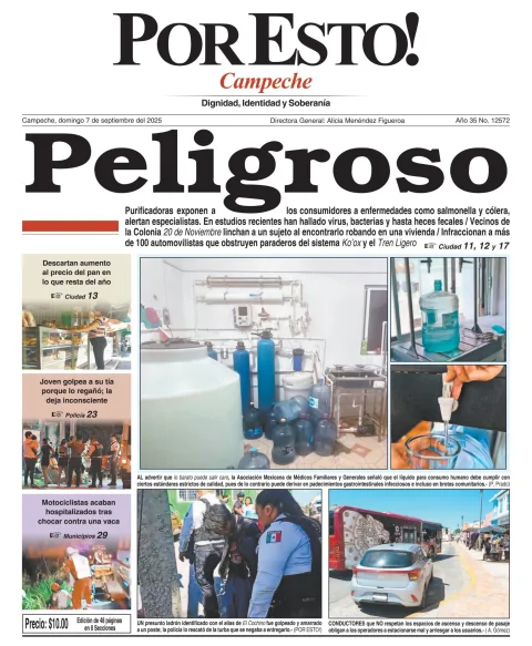 Portada de Por Esto (campeche)