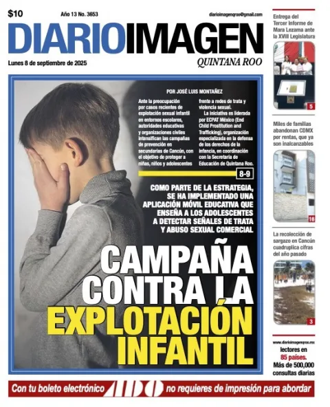 Portada de Diario Imagen Quintana Roo
