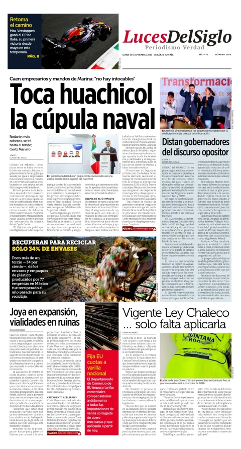 Portada de Luces del Siglo