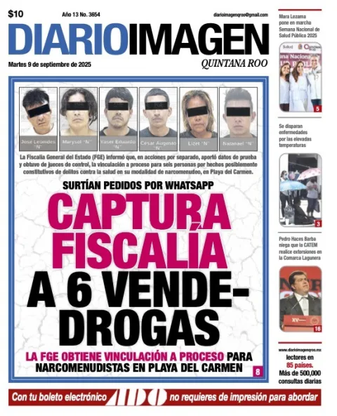 Portada de Diario Imagen Quintana Roo