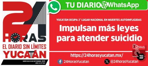 Portada de 24 Horas Yucatan