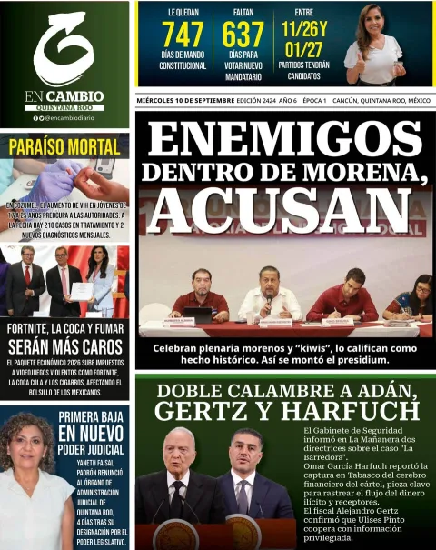 Portada de En Cambio - Quintana Roo (portada)