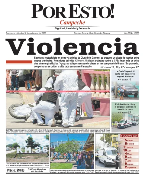 Portada de Por Esto (campeche)